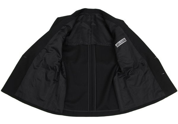 JUNKO KOSHINO Front Embroidery Wool Jacket Black/Gold Size M