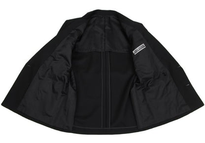 JUNKO KOSHINO Front Embroidery Wool Jacket Black/Gold Size M
