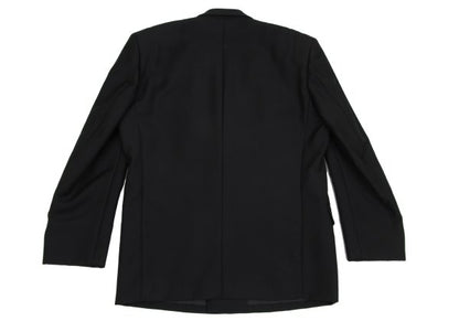 JUNKO KOSHINO Front Embroidery Wool Jacket Black/Gold Size M