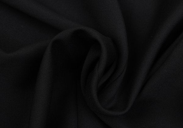 JUNKO KOSHINO Front Embroidery Wool Jacket Black/Gold Size M
