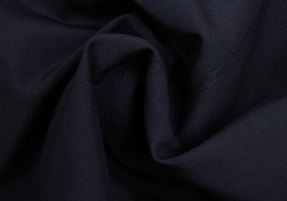 CLAUDE MONTANA Front Tuck Design Wool Jacket Navy Size 46