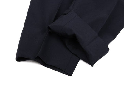 CLAUDE MONTANA Front Tuck Wool Jacket Navy Size 46