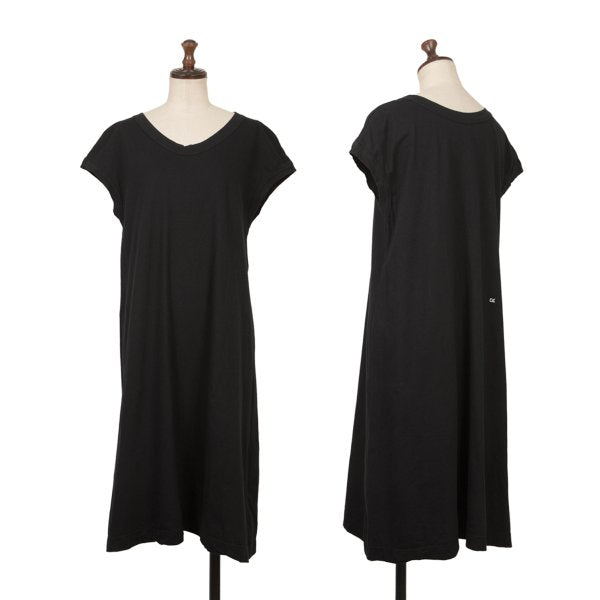 45rpm Cotton Sleeveless Tunic Black Blouse Size 2