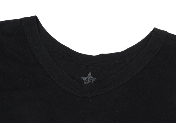 45rpm Cotton Sleeveless Tunic Black Blouse Size 2