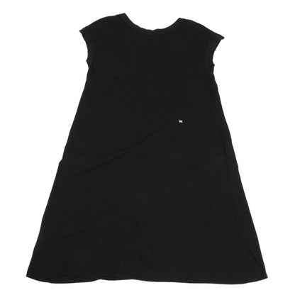 45rpm Cotton Sleeveless Tunic Black Blouse Size 2