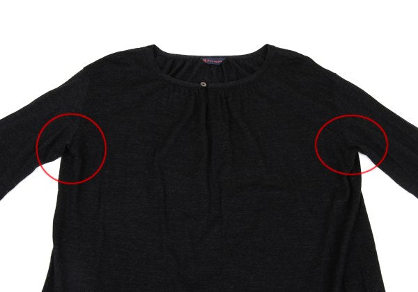 45rpm Wool Knit Tunic Black Size 2