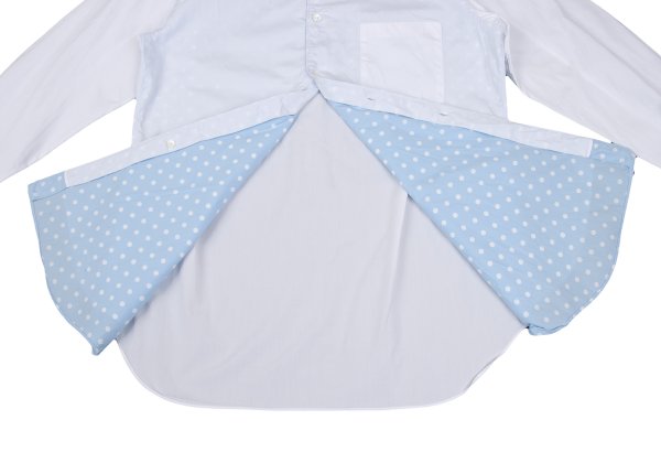 COMME des GARCONS HOMME PLUS Front Dot Shirt White Size M