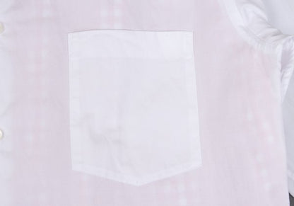 COMME des GARCONS HOMME PLUS Back Gingham Shirt White Size M