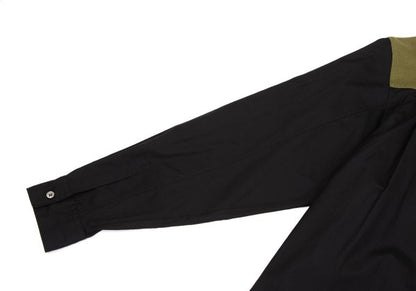 COMME des GARCONS HOMME PLUS Jersey Panel Shirt Khaki Size L