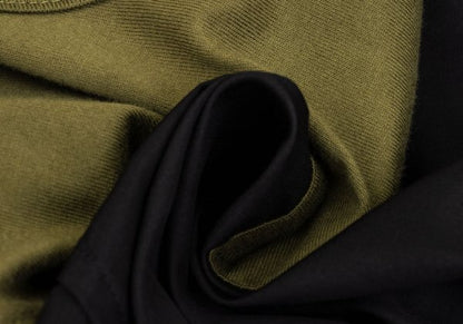 COMME des GARCONS HOMME PLUS Jersey Panel Shirt Khaki Size L