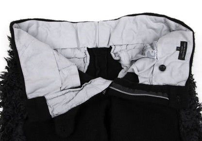COMME des GARCONS HOMME PLUS Shrunken Pants Black Size M