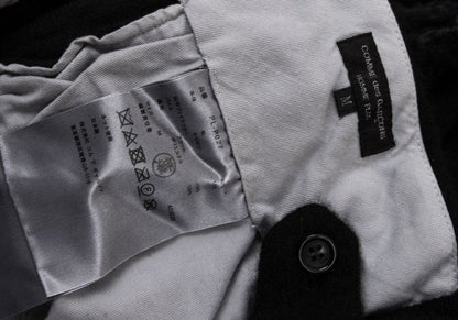 COMME des GARCONS HOMME PLUS Shrunken Pants Black Size M