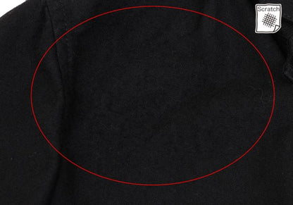 COMME des GARCONS HOMME Garment Dyed Nylon Coat Black Size M