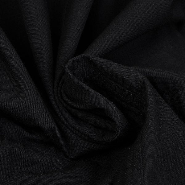 COMME des GARCONS HOMME Garment Dyed Nylon Coat Black Size M