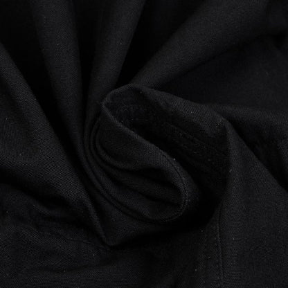COMME des GARCONS HOMME Garment Dyed Nylon Coat Black Size M