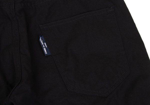 COMME des GARCONS HOMME Cotton Gabardine Pants Black Size L