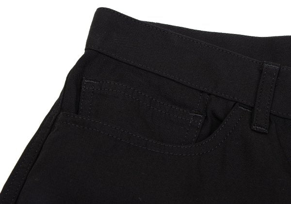 COMME des GARCONS HOMME Cotton Gabardine Pants Black Size L