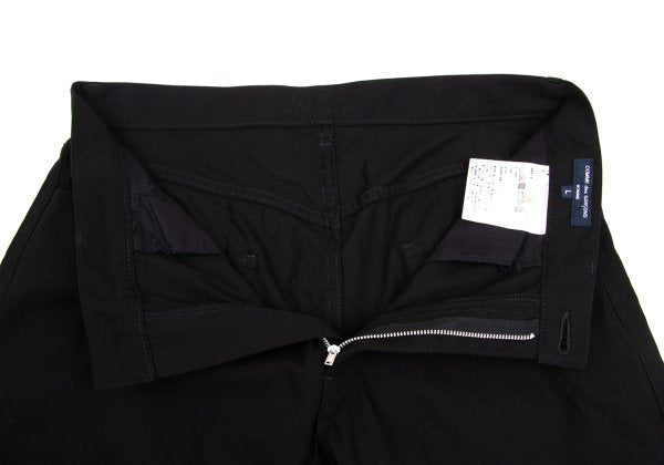 COMME des GARCONS HOMME Cotton Gabardine Pants Black Size L