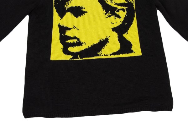 Andy Warhol x COMME des GARCONS SHIRT 24SS Andy Intarsia Sweater Size L