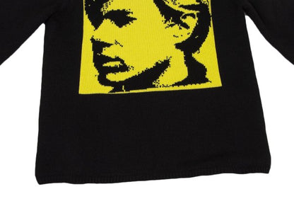 Andy Warhol x COMME des GARCONS SHIRT 24SS Andy Intarsia Sweater Size L