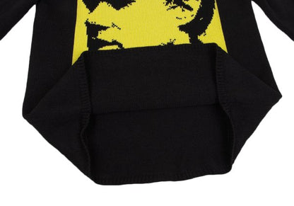 Andy Warhol x COMME des GARCONS SHIRT 24SS Andy Intarsia Sweater Size L