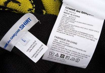 Andy Warhol x COMME des GARCONS SHIRT 24SS Andy Intarsia Sweater Size L