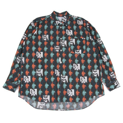 COMME des GARCONS SHIRT 24SS Andy Warhol Shirt Green Size S