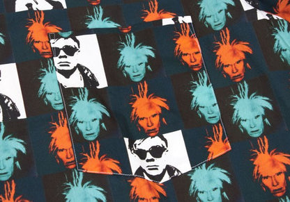 COMME des GARCONS SHIRT 24SS Andy Warhol Shirt Green Size S