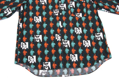 COMME des GARCONS SHIRT 24SS Andy Warhol Shirt Green Size S