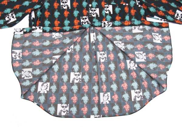 COMME des GARCONS SHIRT 24SS Andy Warhol Shirt Green Size S