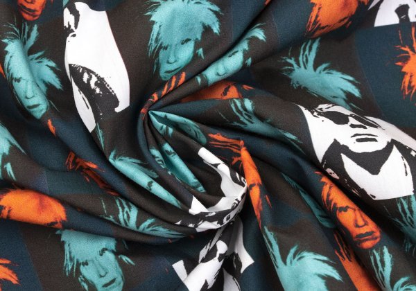 COMME des GARCONS SHIRT 24SS Andy Warhol Shirt Green Size S