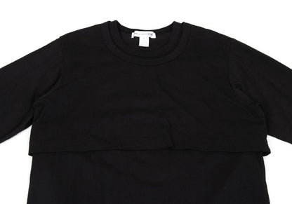 COMME des GARCONS SHIRT Layered Long Sleeve Black Size L