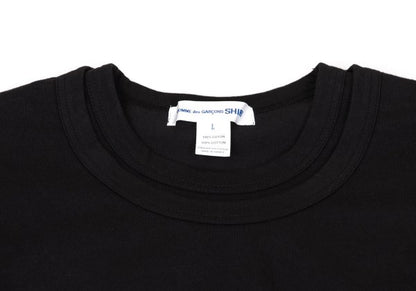 COMME des GARCONS SHIRT Layered Long Sleeve Black Size L