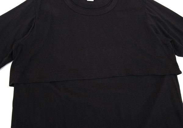 COMME des GARCONS SHIRT Layered Long Sleeve Black Size L