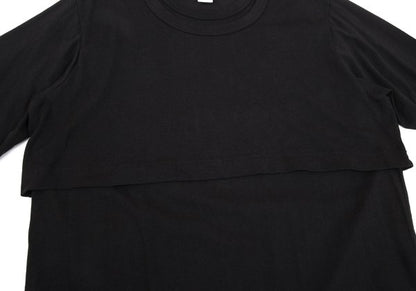 COMME des GARCONS SHIRT Layered Long Sleeve Black Size L