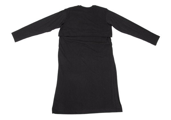 COMME des GARCONS SHIRT Layered Long Sleeve Black Size L