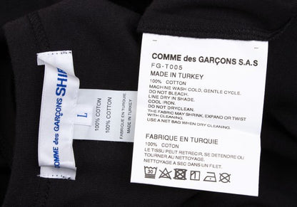COMME des GARCONS SHIRT Layered Long Sleeve Black Size L