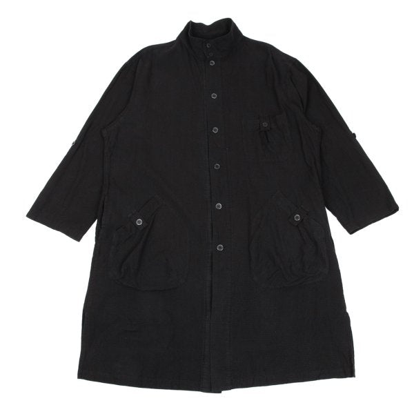 Yohji Yamamoto POUR HOMME 23SS Cotton Shirt Black Size 3