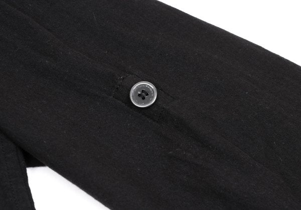 Yohji Yamamoto POUR HOMME 23SS Cotton Shirt Black Size 3