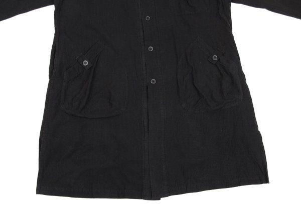Yohji Yamamoto POUR HOMME 23SS Cotton Shirt Black Size 3