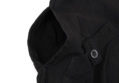 Yohji Yamamoto POUR HOMME 23SS Cotton Shirt Black Size 3