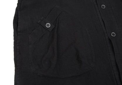Yohji Yamamoto POUR HOMME 23SS Cotton Shirt Black Size 3