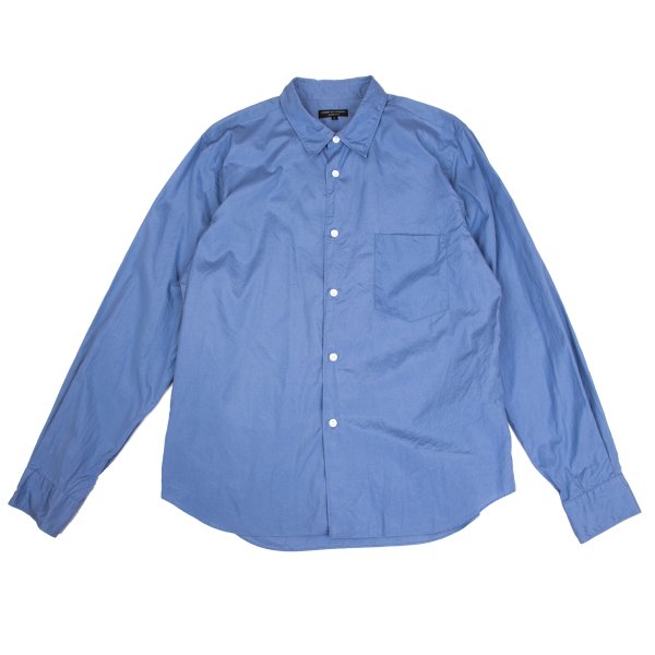 COMME des GARCONS HOMME PLUS Cotton Long Shirt Blue Size L