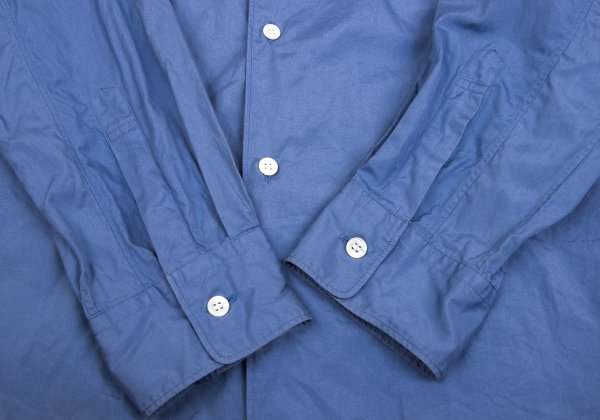 COMME des GARCONS HOMME PLUS Cotton Long Shirt Blue Size L