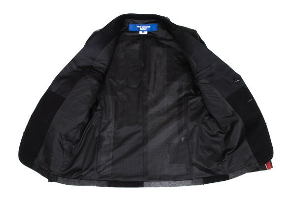 JUNYA WATANABE MAN 25SS Mixed Patchwork Blazer Black Size L