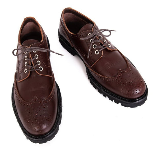 COMME des GARCONS HOMME Wingtip Shoes Brown Size 25.5cm