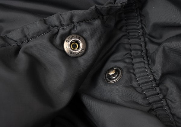 ISSEY MIYAKE Puckering Mixed Material Jacket Charcoal Size 3