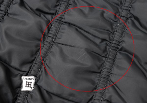 ISSEY MIYAKE Puckering Mixed Material Jacket Charcoal Size 3