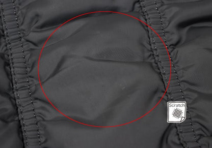 ISSEY MIYAKE Puckering Mixed Material Jacket Charcoal Size 3