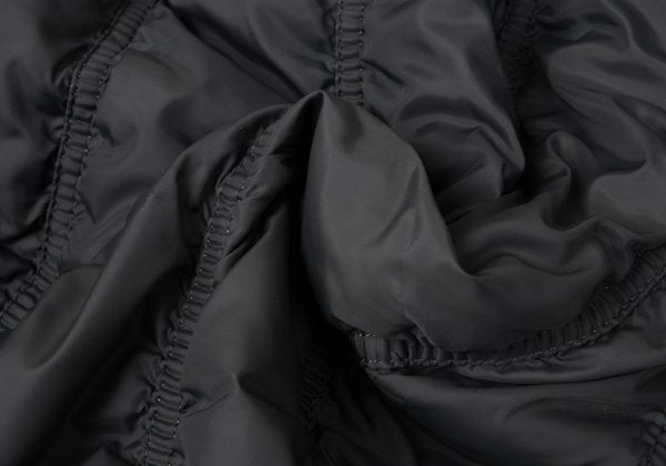 ISSEY MIYAKE Puckering Mixed Material Jacket Charcoal Size 3